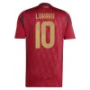 Camiseta de fútbol Bélgica Lukaku 10 Primera Equipación Euro 2024 - Hombre